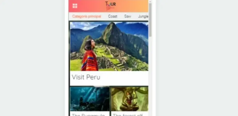 TOURPERU android App screenshot 1